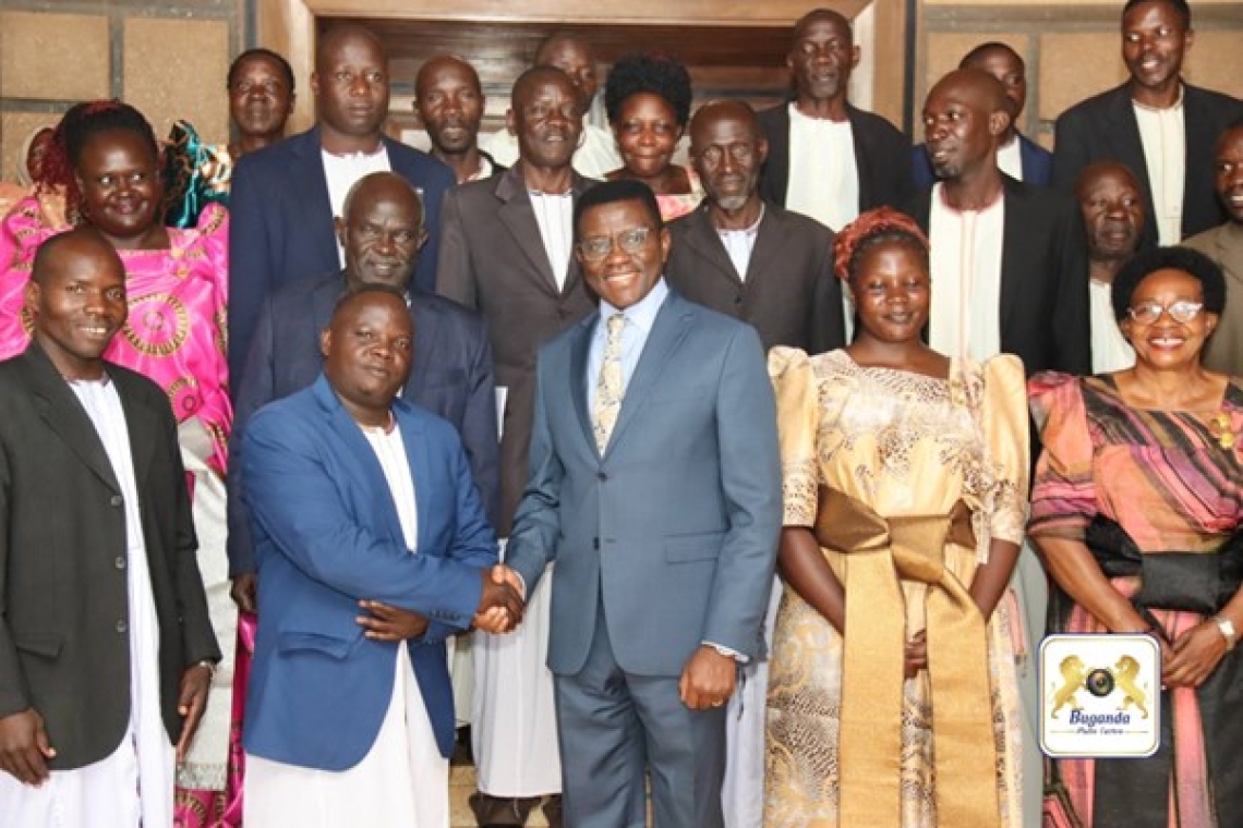 New head of the Kiwere Clan introduced to the Katikkiro